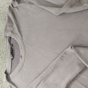 Athleta Lavender/grey Long Sleeve Shirt